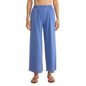NEW Z SUPPLY jersey flare pant in bay blue